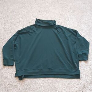 Lakegirl French Terry Turtleneck Sweater Size L